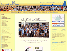 Tablet Screenshot of europaschulekairo.com